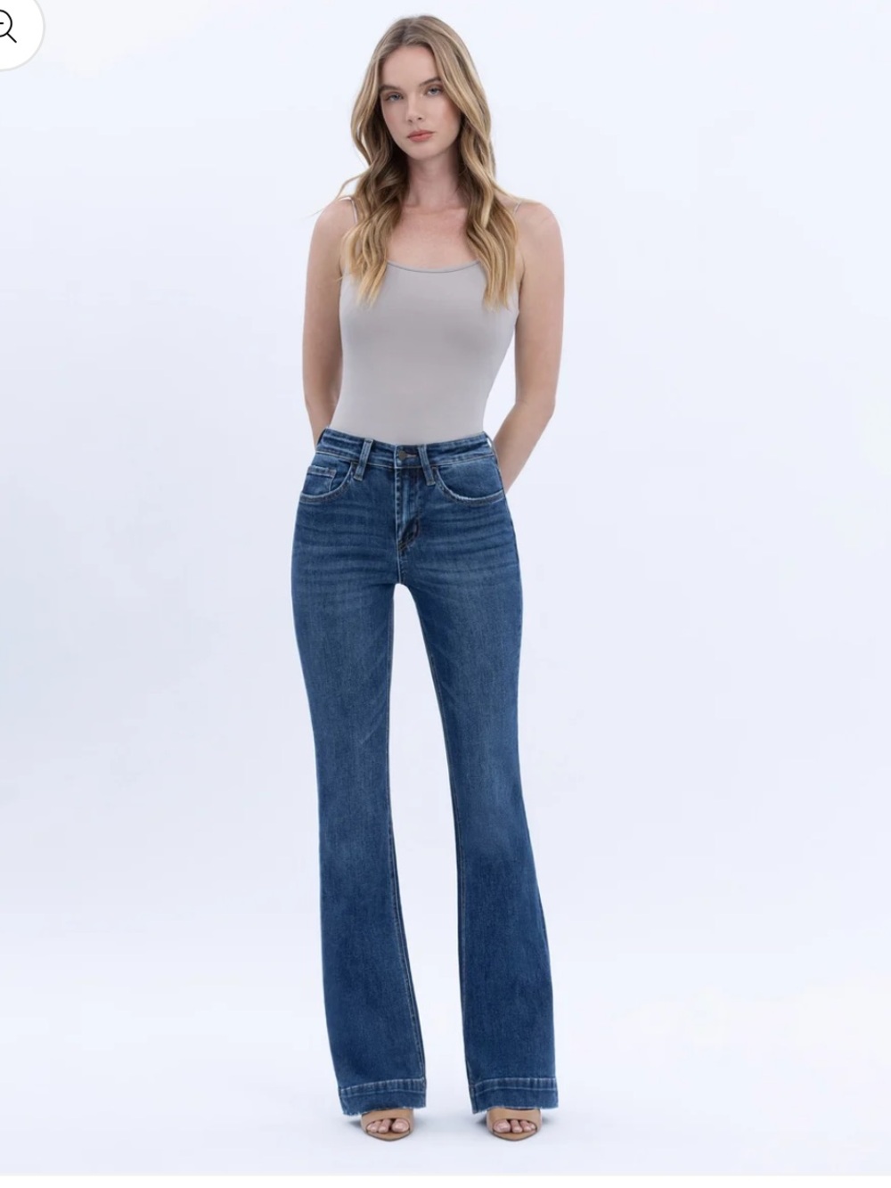 VERVET Denim high-rise bootcut jeans. Size 28.